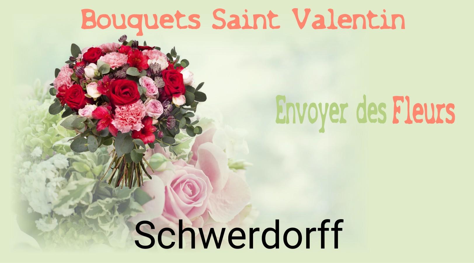 Roses de Saint-Valentin livrées à Schwerdorff